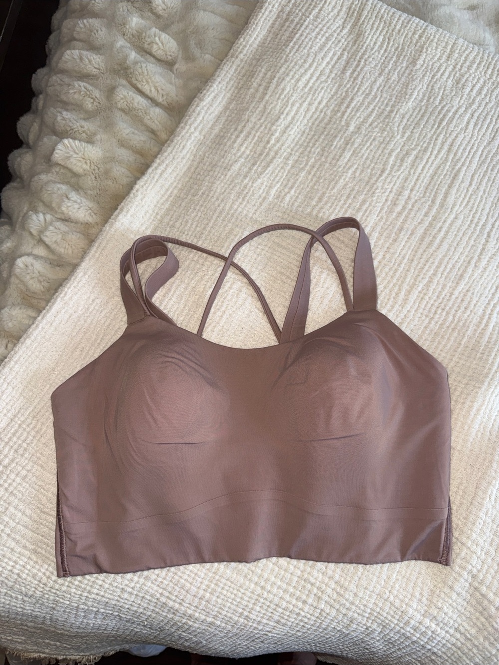 lululemon athletica Longline Bralette in Mauve